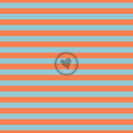 Streifen petrol orange