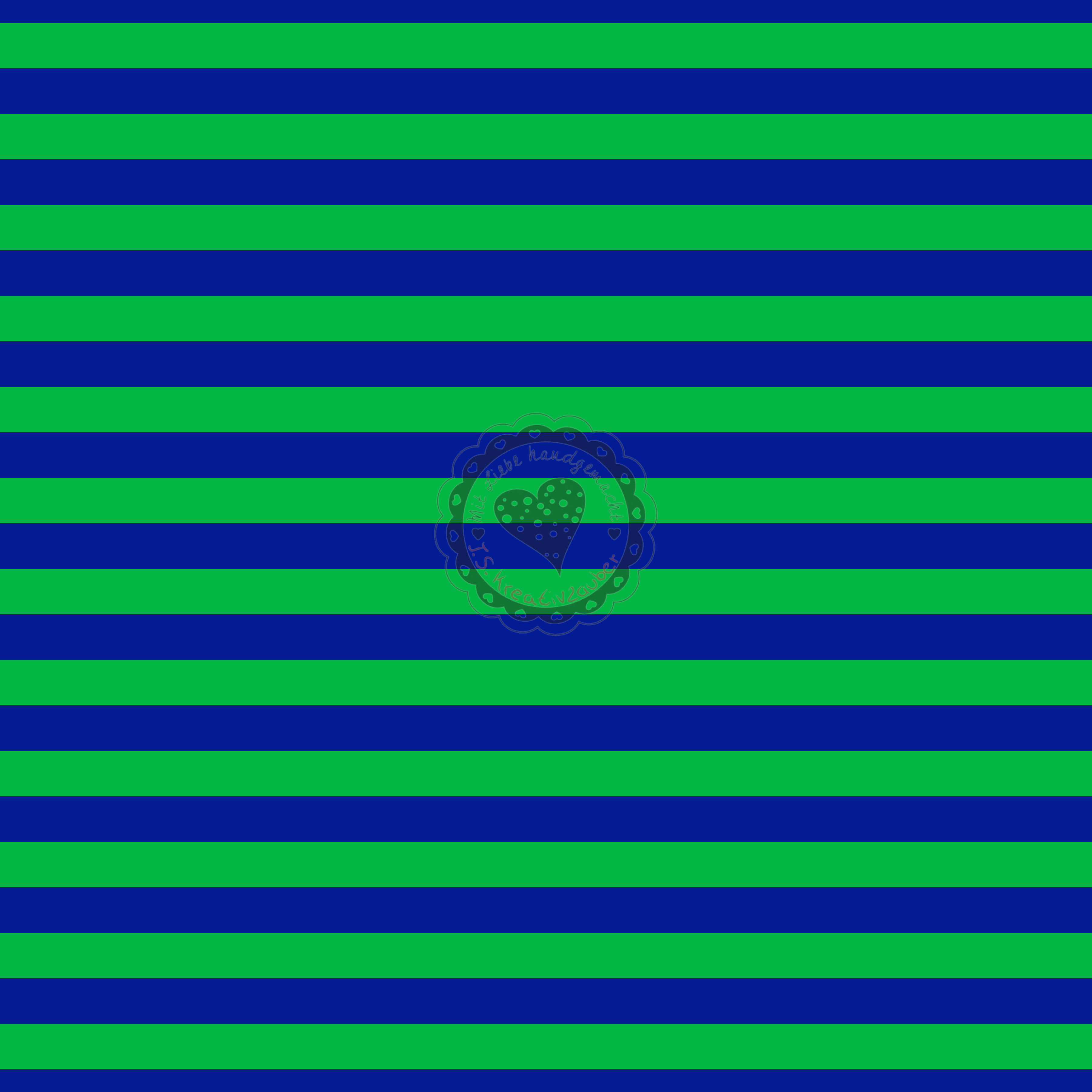 Streifen blau grün