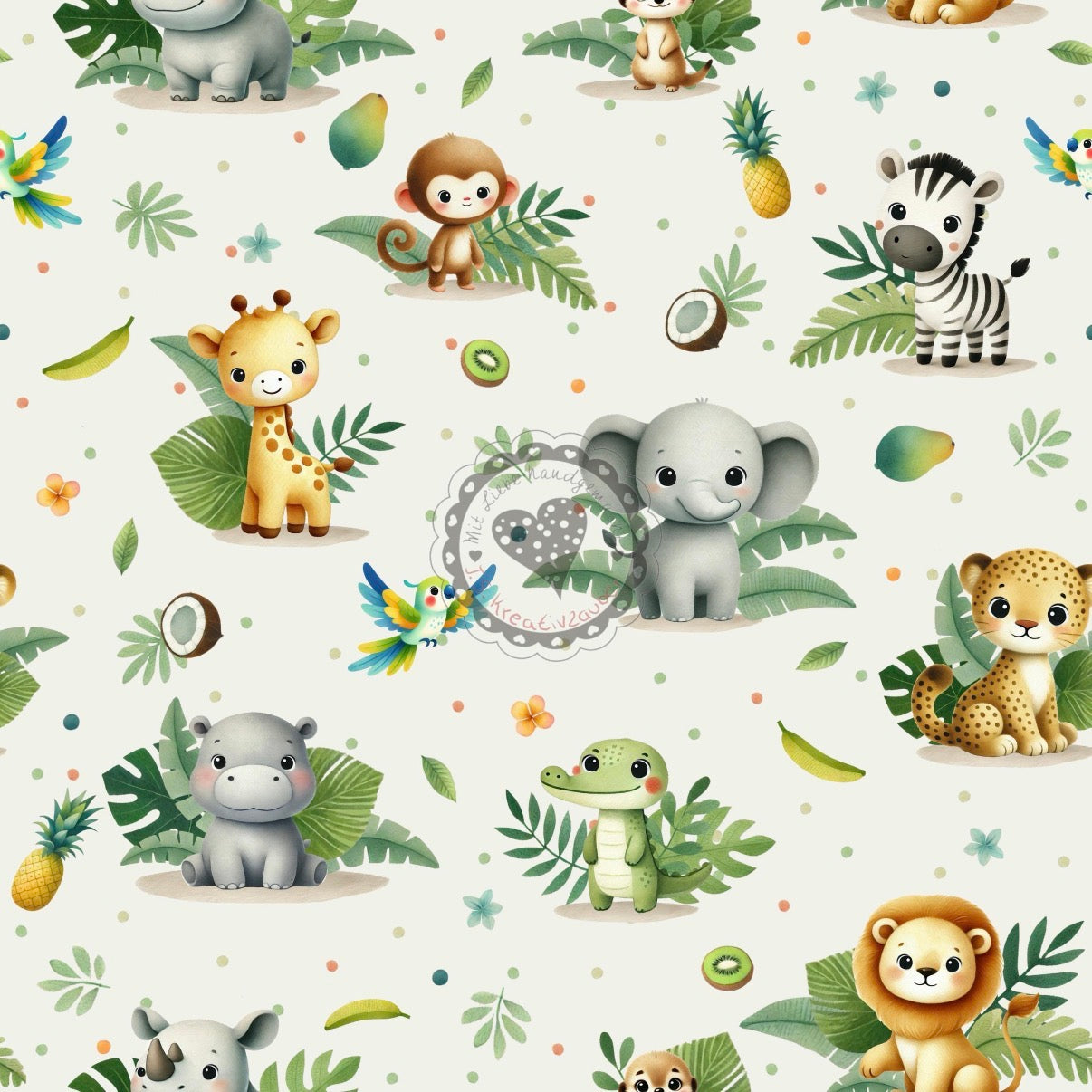 Safari-Jungle-Babytiere