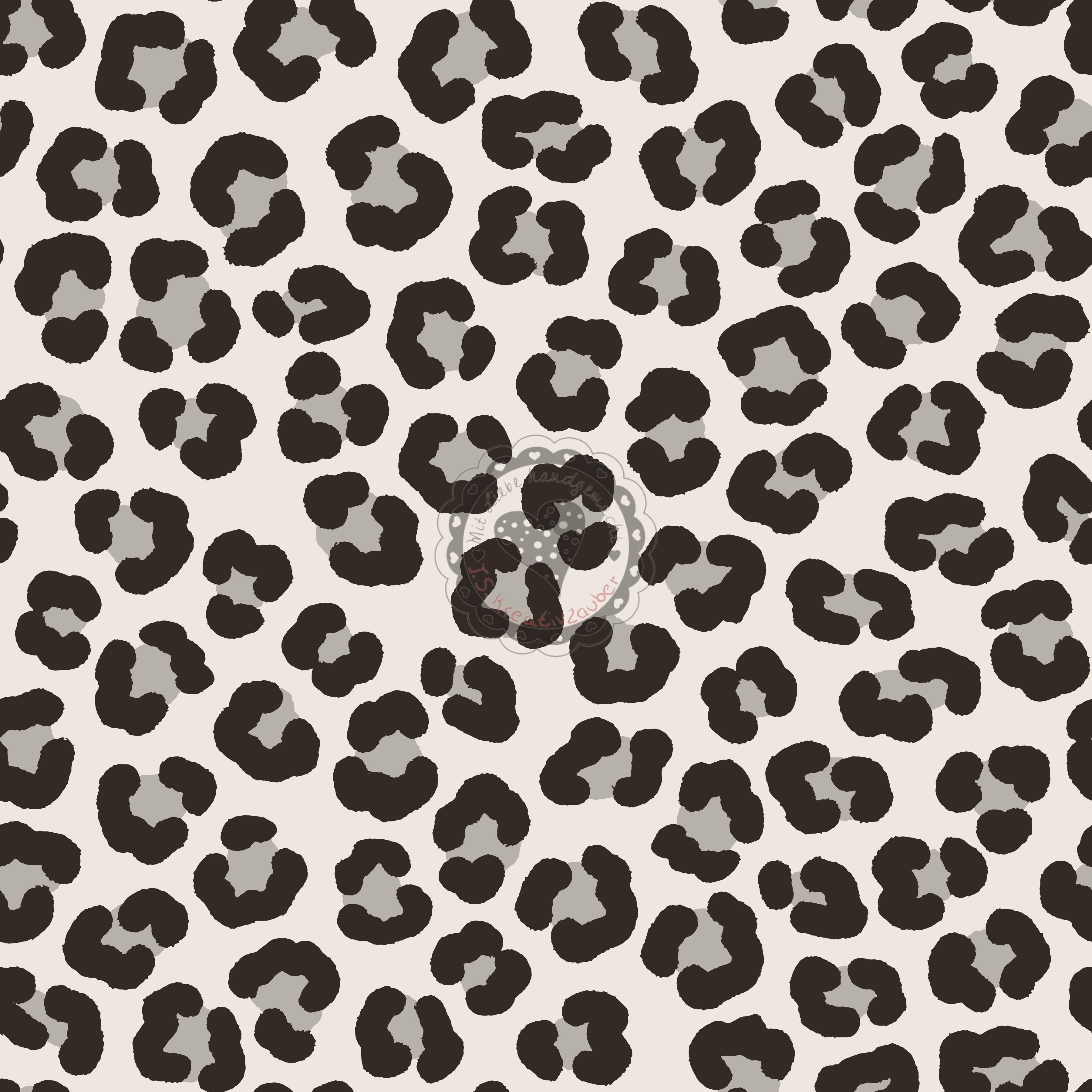 Leo beige grau schwarz
