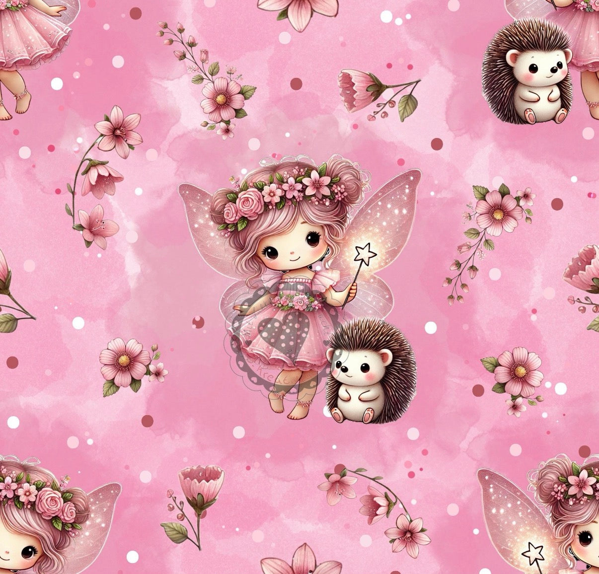 Igel/Fee rosa