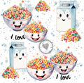 Sweet Cornflakes-I love milk- bunt