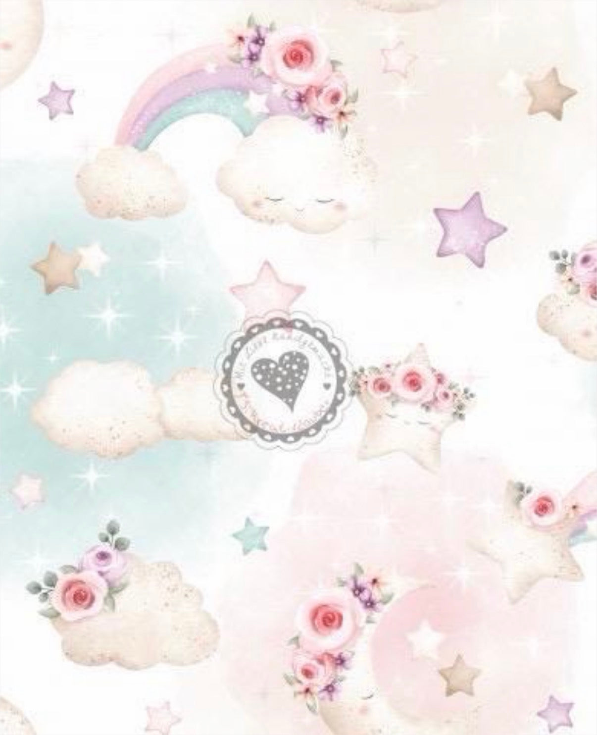 Regenbogen/wolke/Boho/stern/Blume rosa/lila