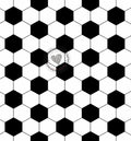 Fußball-Muster schwarz/eeiß