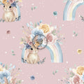 Regenbogen Hase