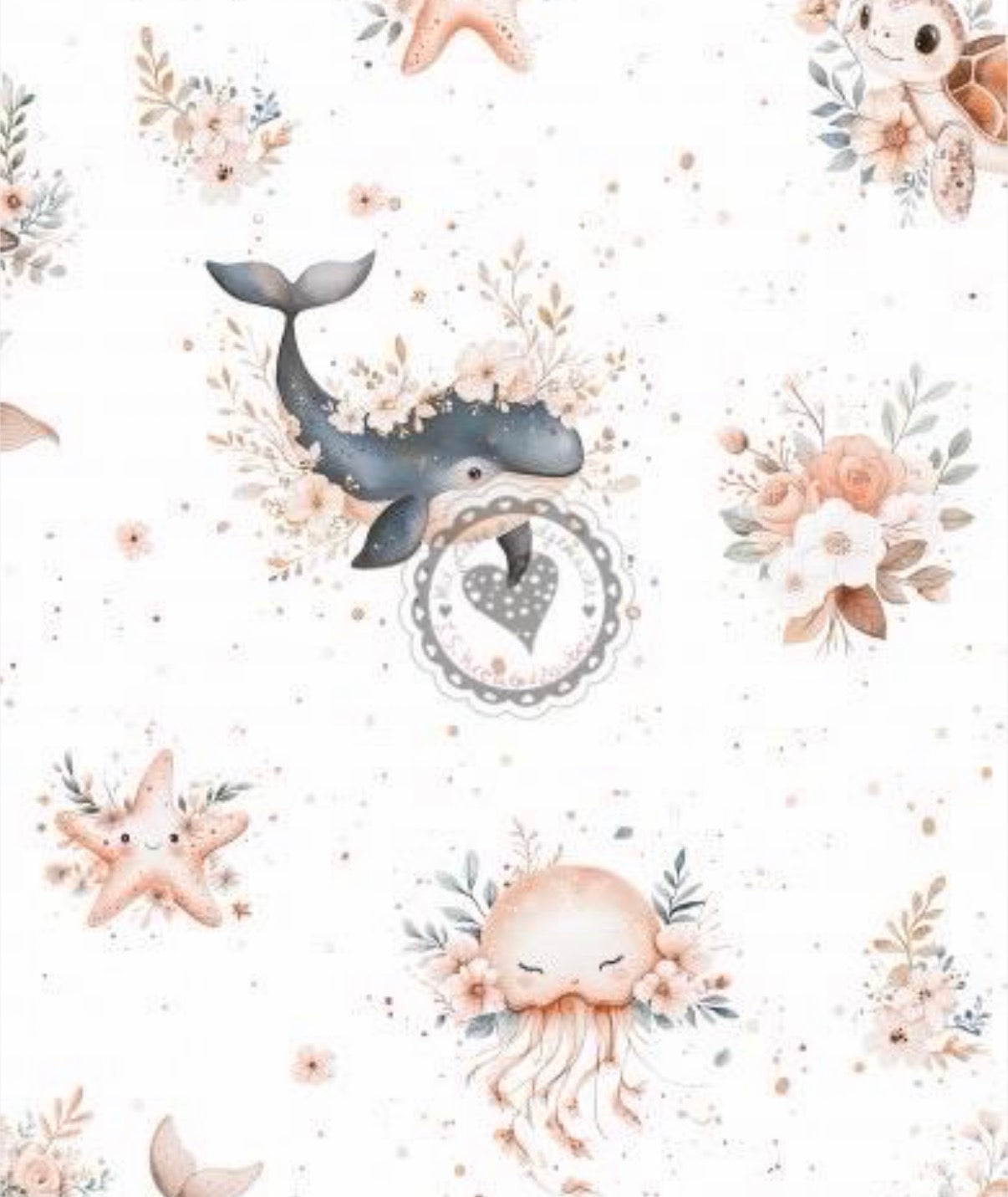 Wal/Qualle/boho/ Blumen