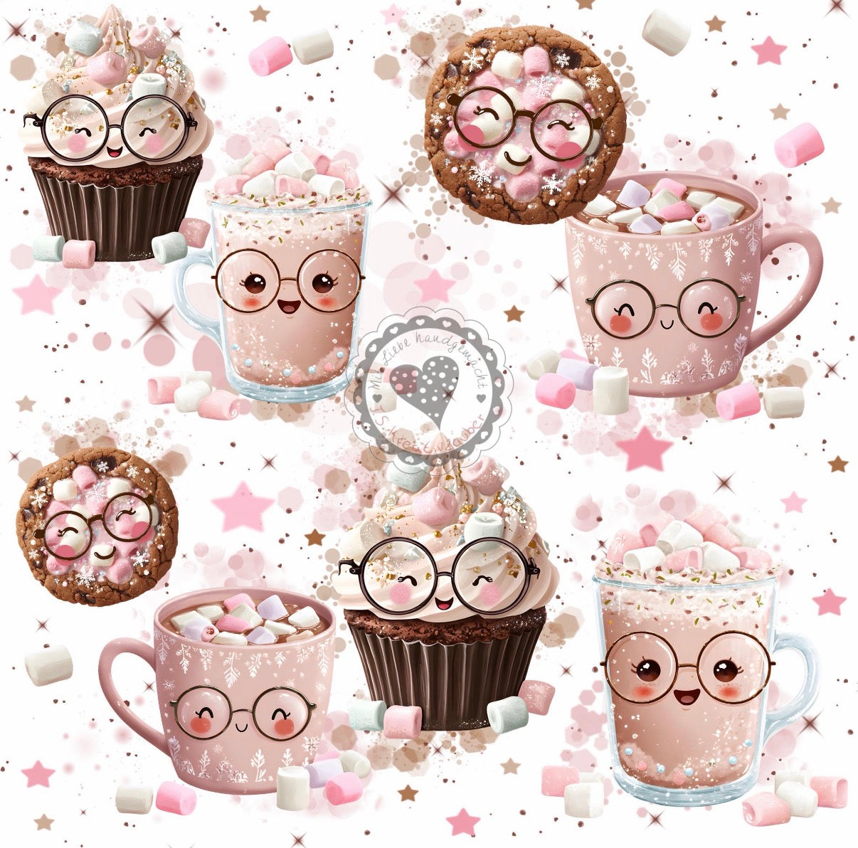 Sweet Marshmallow-Hot Chocolate-Cookie