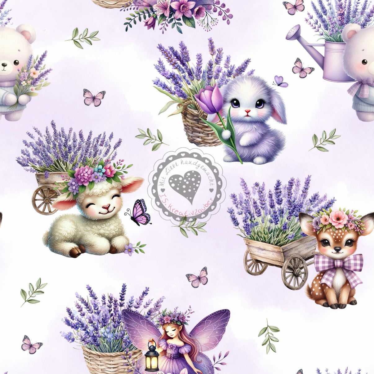Lavendel-Hase