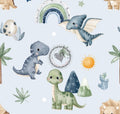 Dino-Baby blau