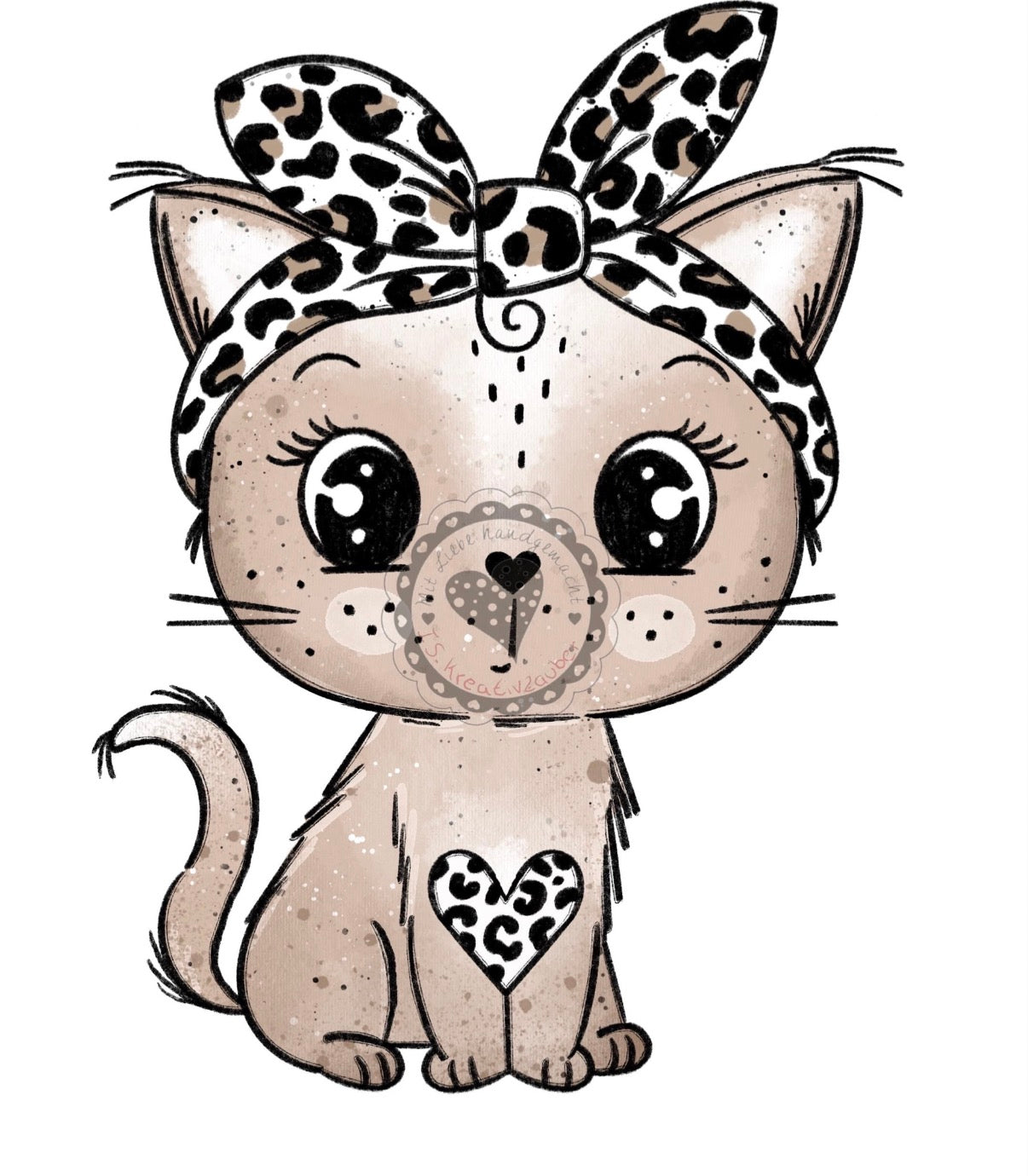 Katze-Leo-Beige