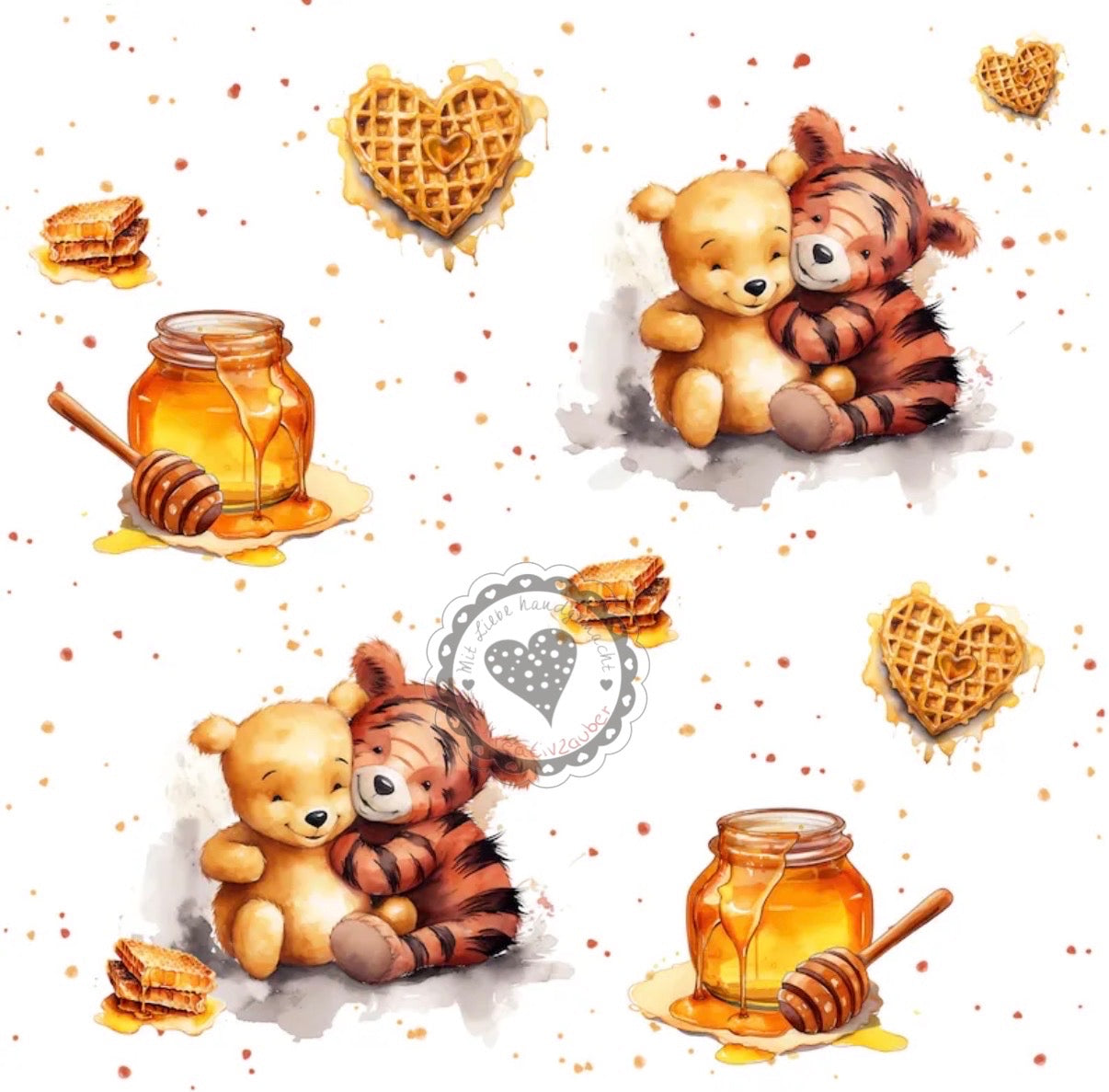 Honigfreunde- Bärchen-Tiger