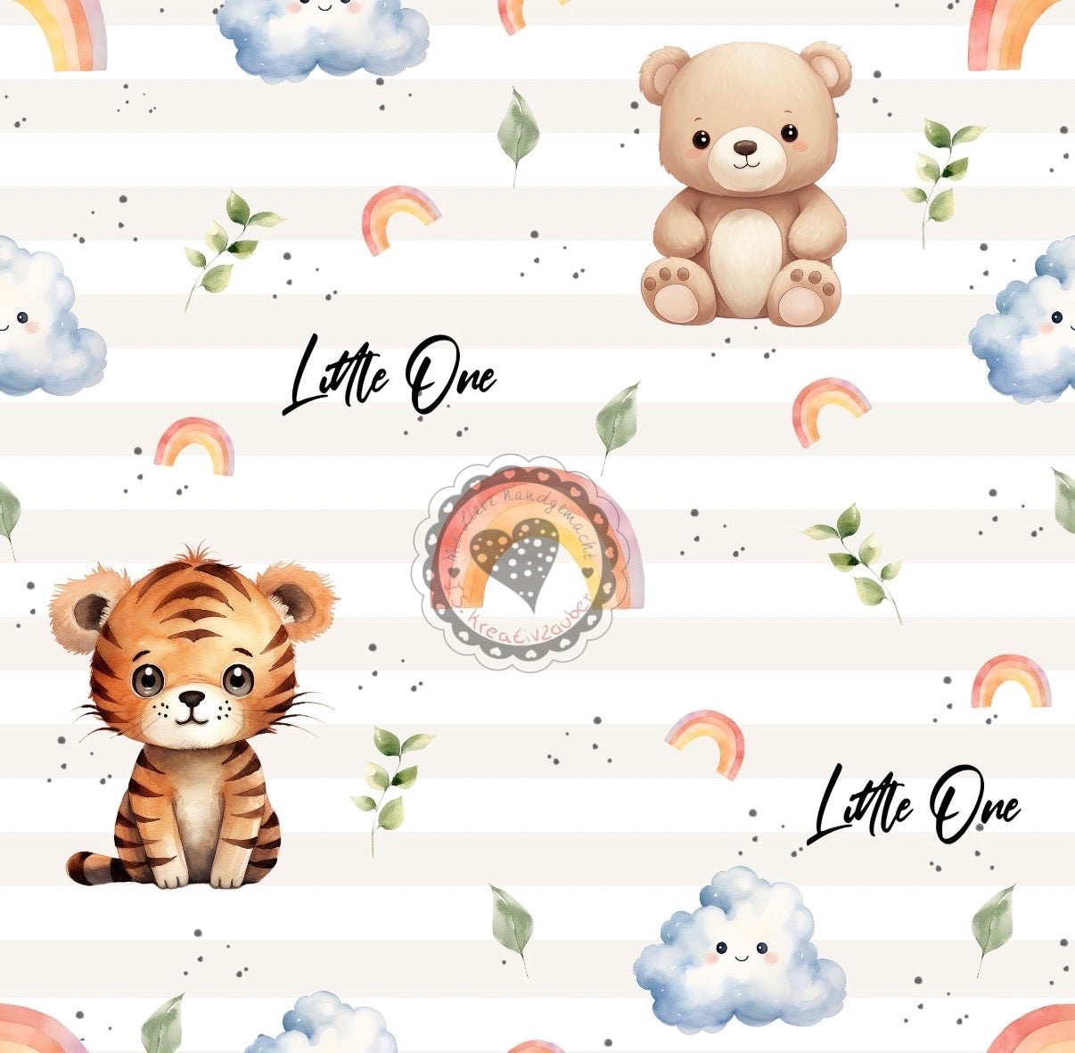 Regenbogen Tiger-Wolken-Little one