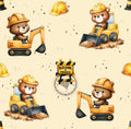Bagger/bär /Baustelle gelb