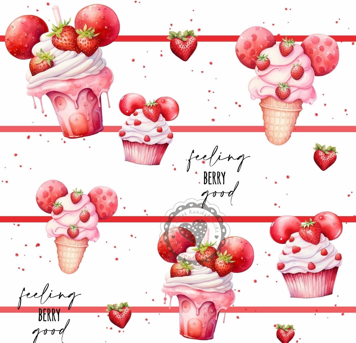 Erdbeer-Eis/Ice-cream-summer