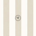 Breite Streifen weiß/beige