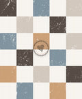 Kariert blau/grau/beige/schwarz/