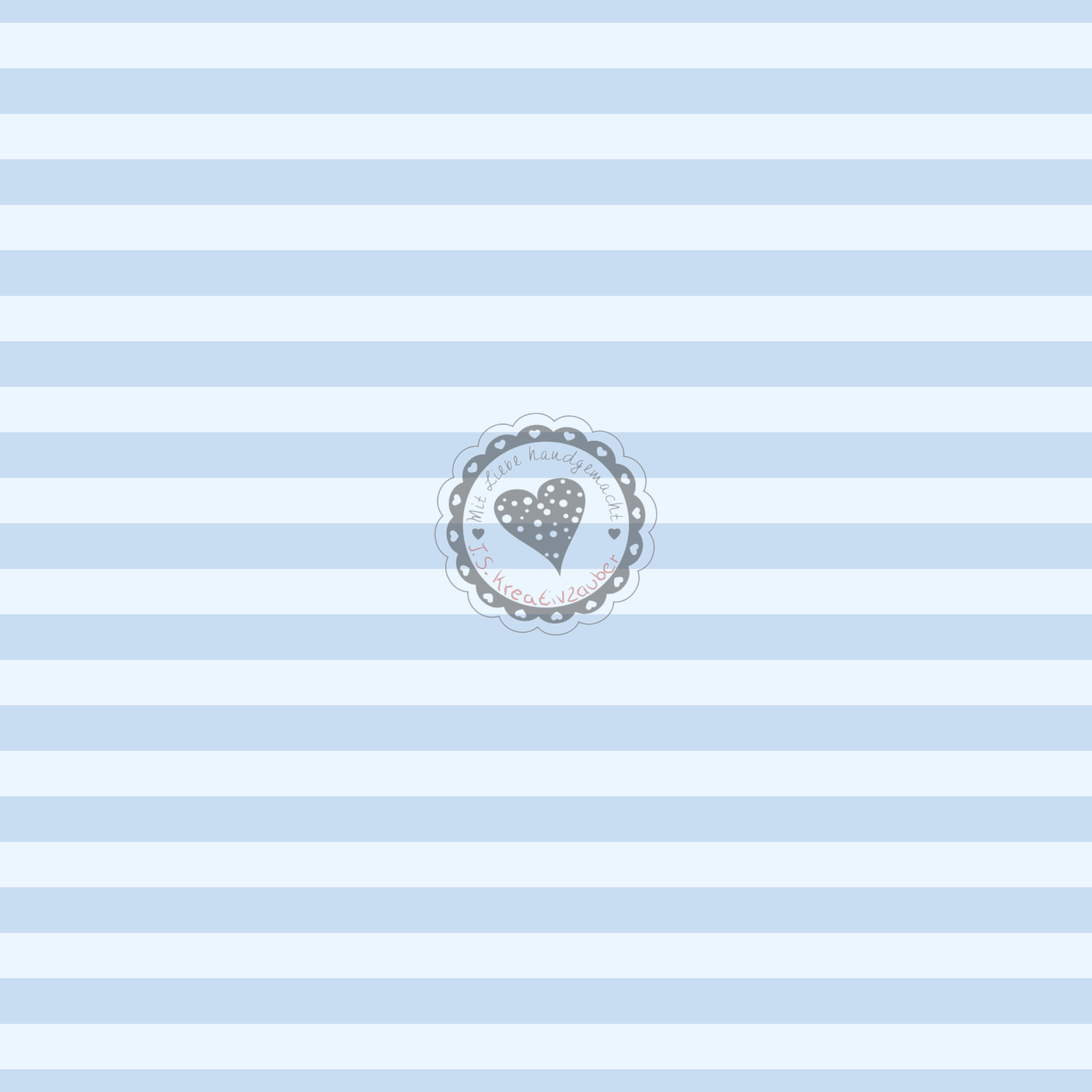 Streifen Pastell blau