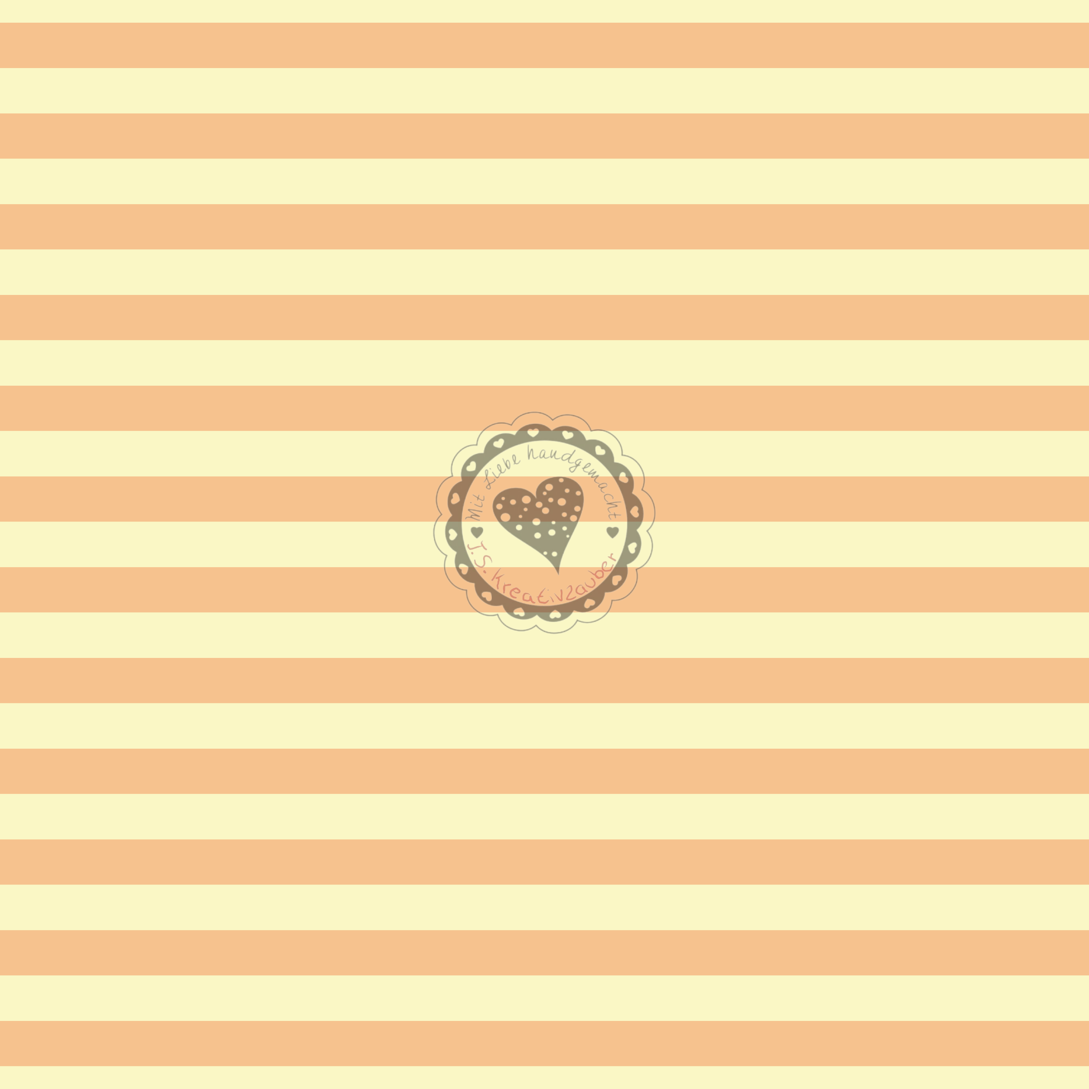 Streifen Pastell gelb orange