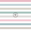 Streifen weiß blau beige rosa