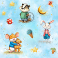 Tierisch gute Freunde blau