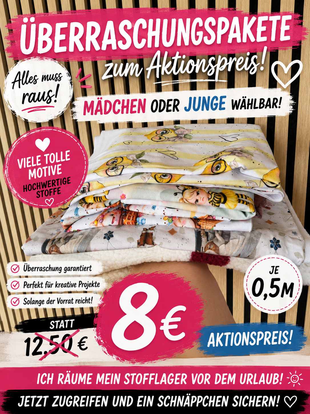 Überraschungspaket Mädchen oder Junge
